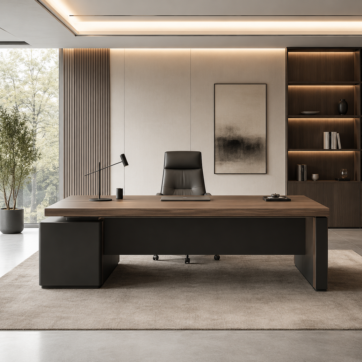 Minimalist Executive Table
