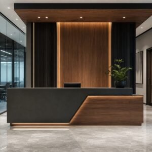 Corporate Reception Desk