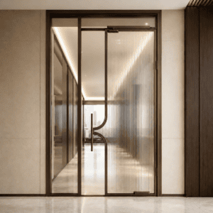 Designer Glass Door