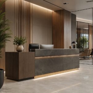 Front Desk Reception Table