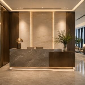 High-End Reception Counter